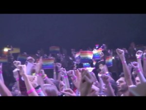 Audience at Madonna's St. Petersburg concert 2012