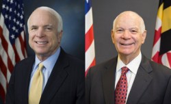 Sen. John McCain and Sen. Ben Cardin